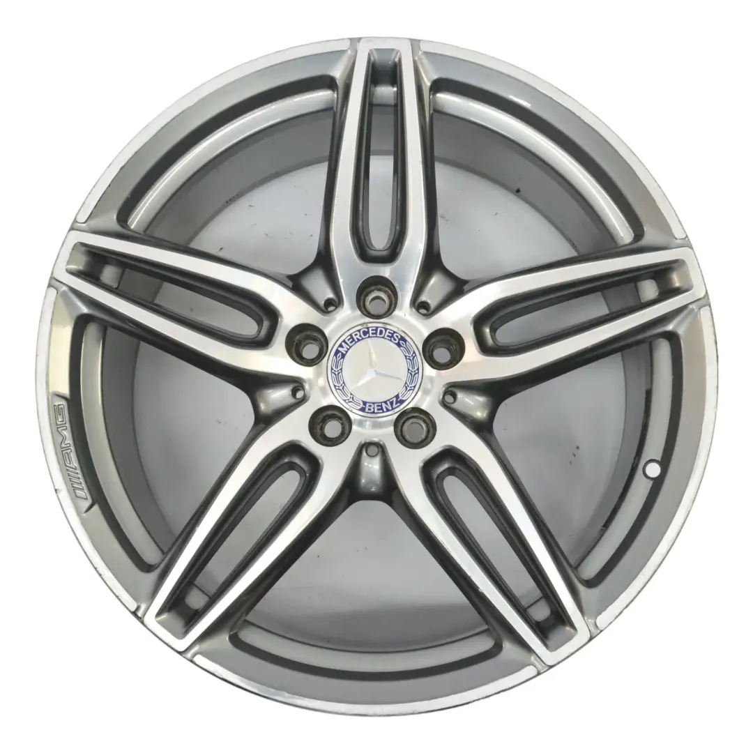 Llanta de aleación trasera 19" ET:49 9J para Mercedes W213 C238 AMG con número de pieza A2134012100 Mercedes W213 C238 AMG Llanta de aleación trasera 19" ET:49 9J - SKU A2134012100-2 - Número de pieza A2134012100