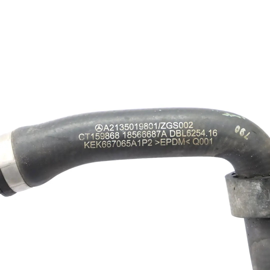 OM656 Przewód Wody do Mercedes W213 C238 Diesel o numerze A2135019801 Mercedes W213 C238 Diesel OM656 Przewód Wody - SKU A2135019801 - Numer Części A2135019801