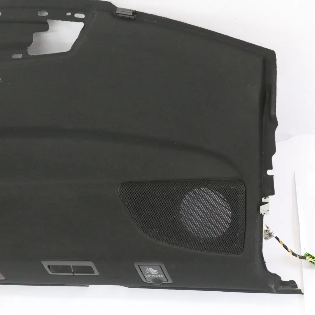 Mercedes W213 Parcel Shelf Rear Window Trim Panel Cover Black - SKU A2136908705 - Part number A2136908705