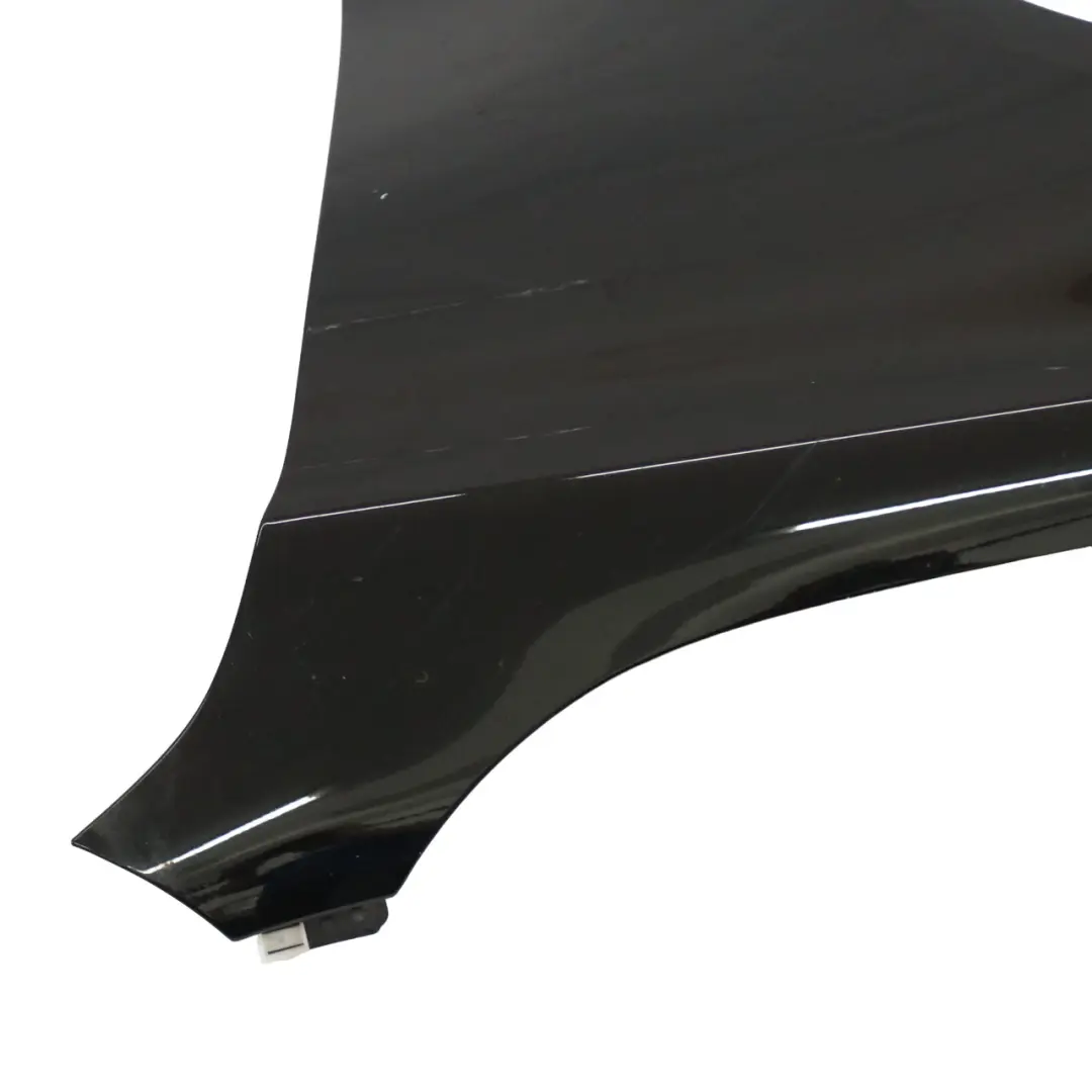 Mercedes W213 Wing Panel Front Left N/S Fender Obsidian Black Metallic - 197 - SKU A2138800118-OB - Part number A2138800118