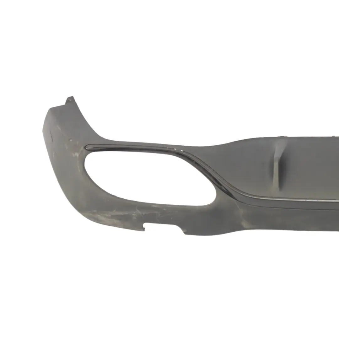 Mercedes W213 AMG Rear Bumper Lower Diffuser Trim Panel Cover - SKU A2138851801 - Part number A2138851801