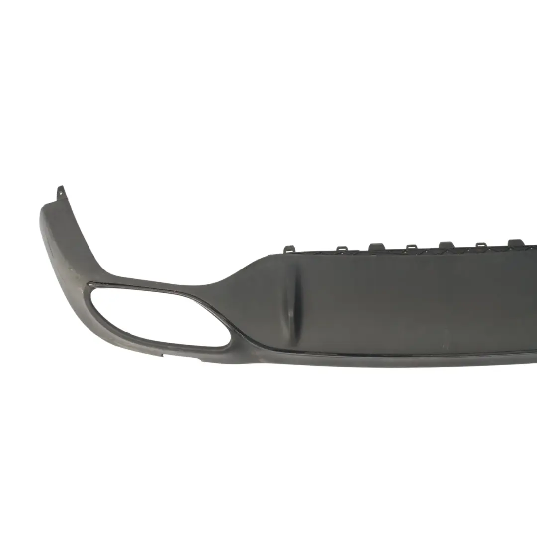 Mercedes W213 AMG Rear Bumper Lower Diffuser Trim Panel Cover - SKU A2138851801 - Part number A2138851801
