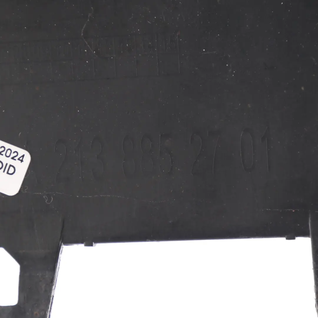 Bottom Left N/S Bumper Spoiler to Mercedes W213 Rear with Part number a2138852701 Mercedes W213 Rear Bottom Left N/S Bumper Spoiler - SKU A2138852701 - Part number a2138852701