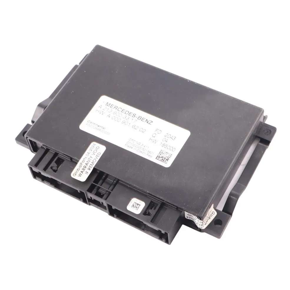  Module transmission Mercedes V177 Diesel OM654 Contrôle automatique ECU - SKU A2139003317 - Numéro de pièce A2139003317