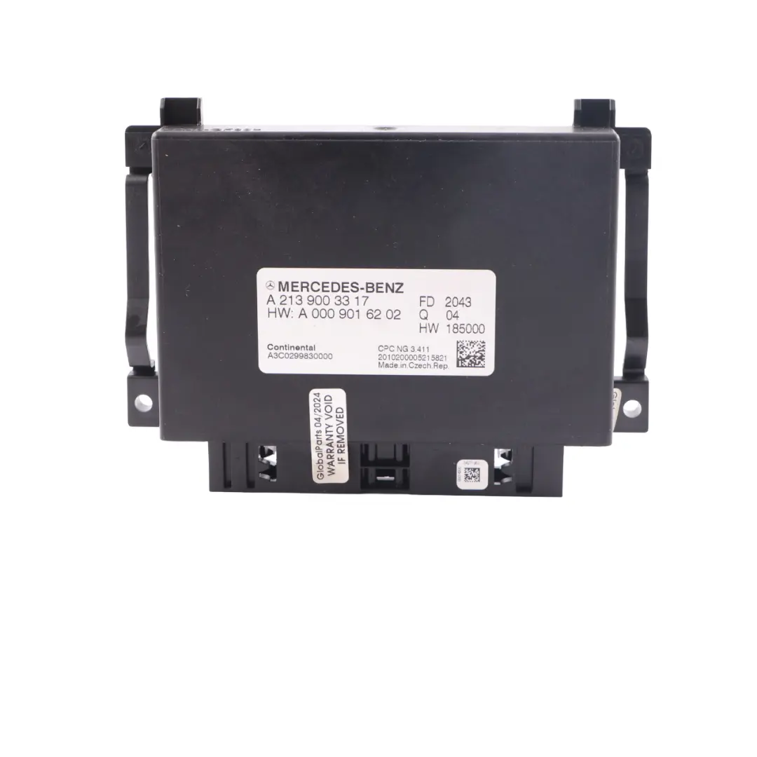 Mercedes C118 V177 W213 Diesel OM654 Automatic Transmission Module - SKU A2139003317A - Part number A2139003317