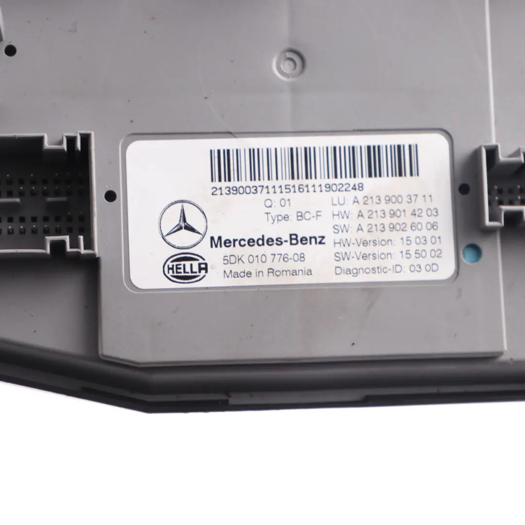 SAM Module Signal Actuation Module Comfort Unit to Mercedes W213 with Part number A2139005315 Mercedes W213 SAM Module Signal Actuation Module Comfort Unit - SKU A2139003711 - Part number A2139005315