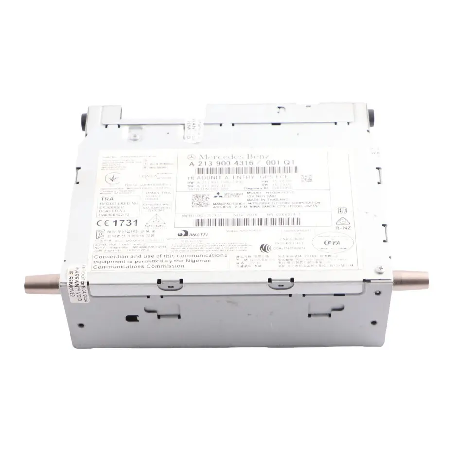 Head Unit Mercedes W213 C238 Radio Navigation Media Player Unit to with Part number A2139004316 Head Unit Mercedes W213 C238 Radio Navigation Media Player Unit - SKU A2139004316 - Part number A2139004316