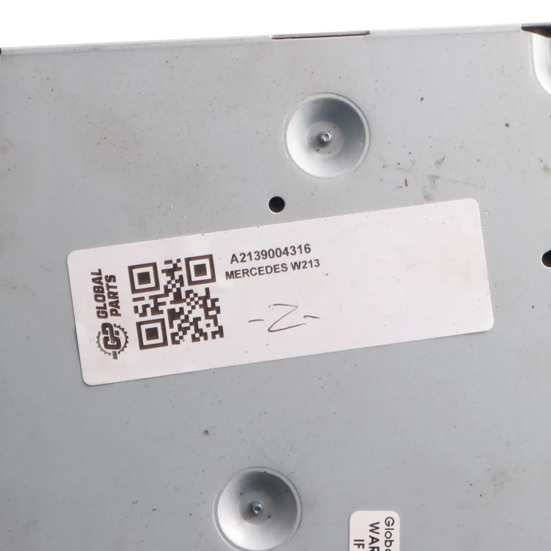  Head Unit Mercedes W213 C238 Radio Navigation Media Player Unit - SKU A2139004316 - Part number A2139004316