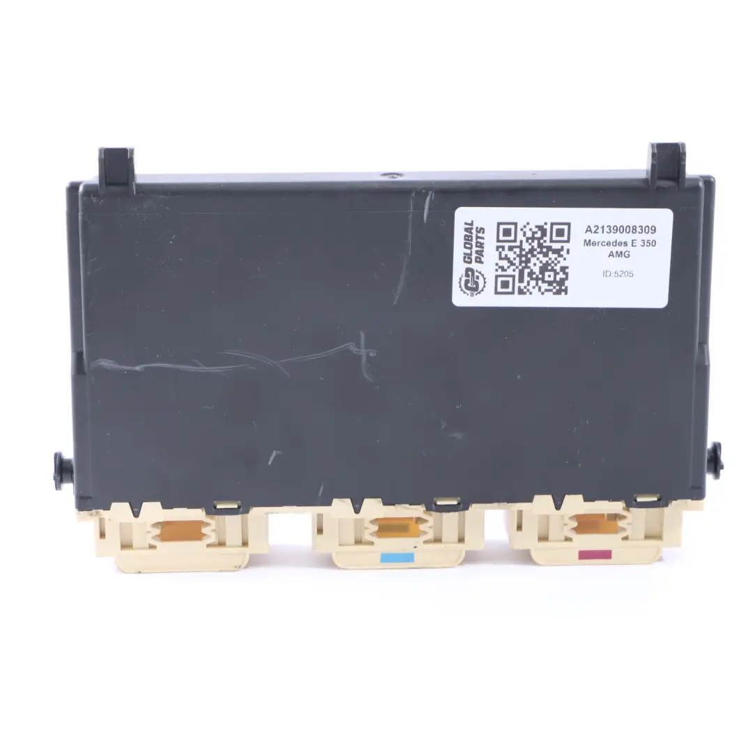 Moduł Sterownik Fotela Przód do Mercedes W213 o numerze A2139008309 Mercedes W213 Moduł Sterownik Fotela Przód - SKU A2139008309 - Numer Części A2139008309