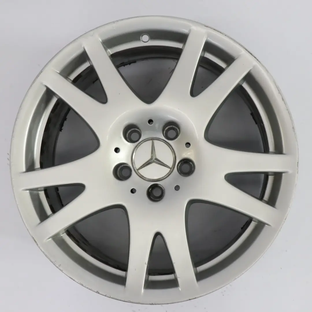 Mercedes CLS C219 Silberne Leicht metall felge vorne 17" 8,5J ET:28 - SKU A2194010002-1 - Teilenummer A2194010002
