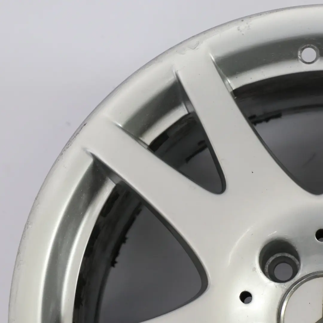 Front Silver Alloy Wheel Rim 17" 8,5J ET:28 to Mercedes CLS C219 with Part number A2194010002 Mercedes CLS C219 Front Silver Alloy Wheel Rim 17" 8,5J ET:28 - SKU A2194010002-1 - Part number A2194010002