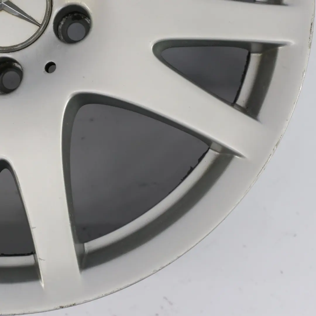 Front Silver Alloy Wheel Rim 17" 8,5J ET:28 Mercedes CLS C219 - SKU A2194010002-1 - Part number A2194010002