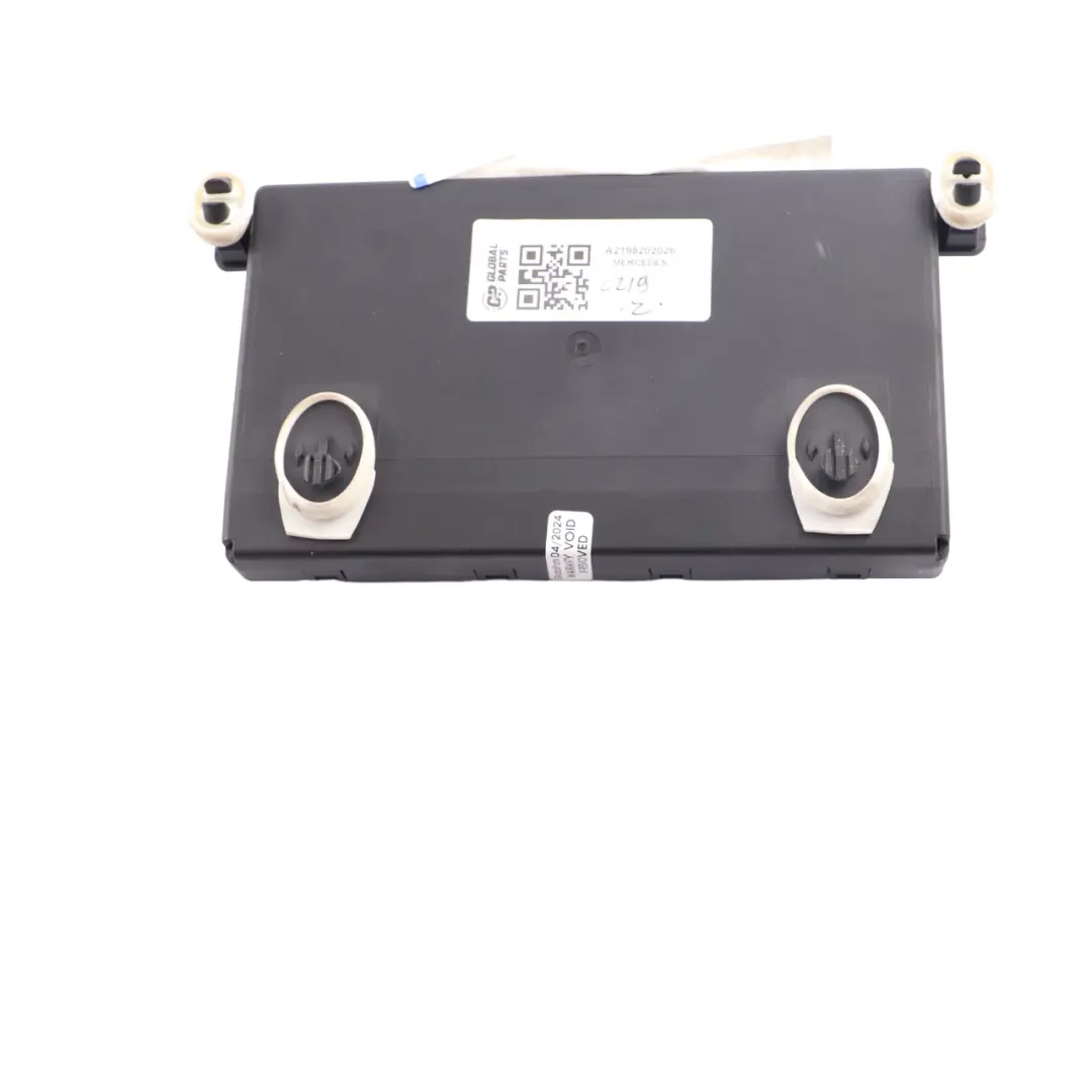 Mercedes C219 Modulo porta Porta anteriore destra Unità di controllo - SKU A2198202026 - Numero di parte A2198202026
