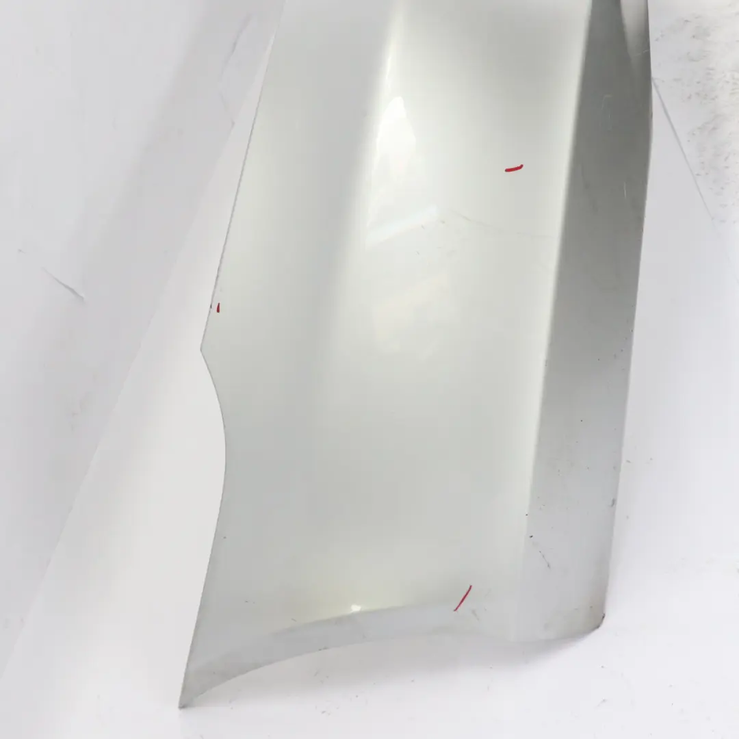 Mercedes W219 Rear Bumper Trim Panel Covering Iridium Silver Metallic - 775 - SKU A2198800683-IRS - Part number A2198800683