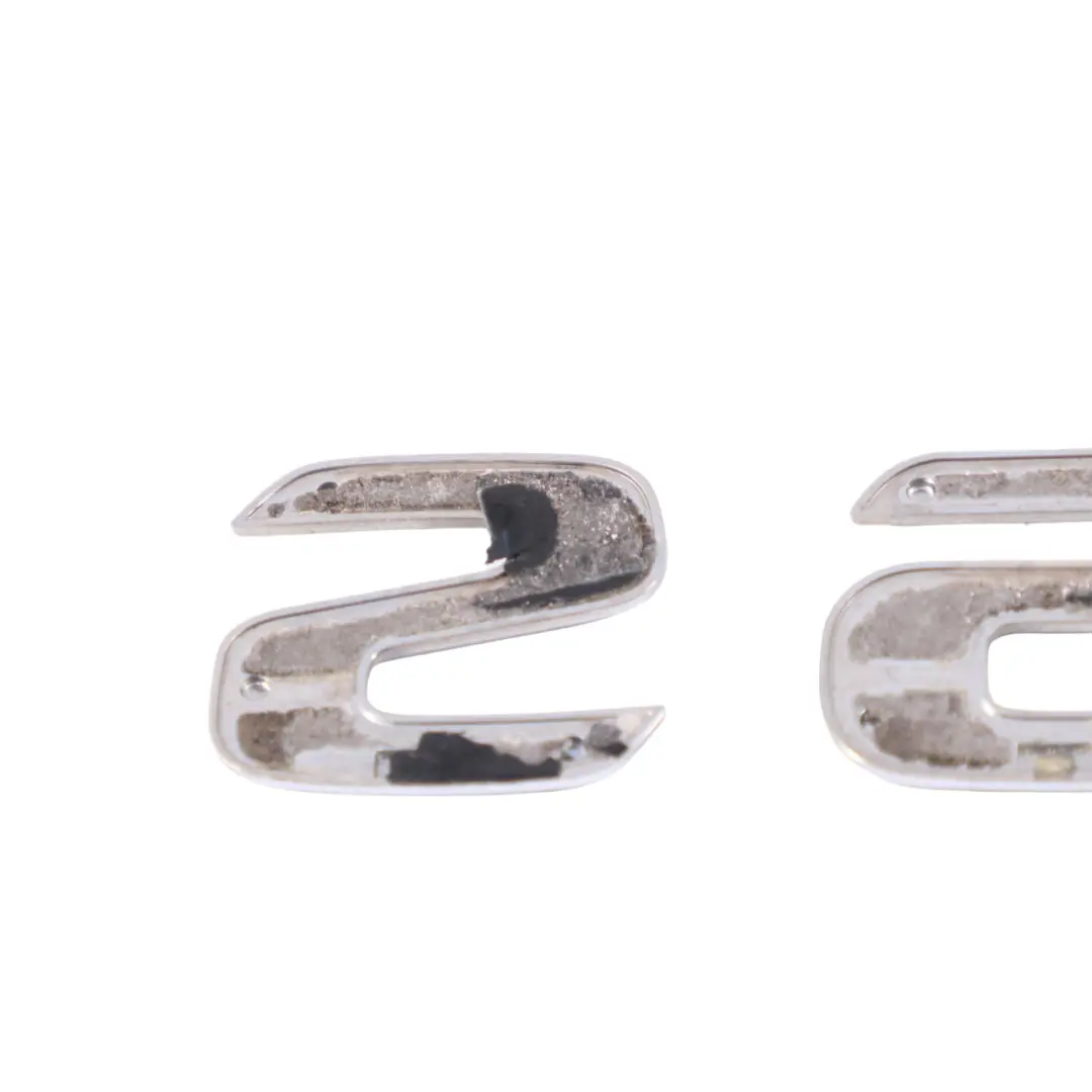 Mercedes W221 S500 Emblem Lettering Boot Trunk Lid Logo Badge Chrom - SKU a2218171315 - Part number A2218171315