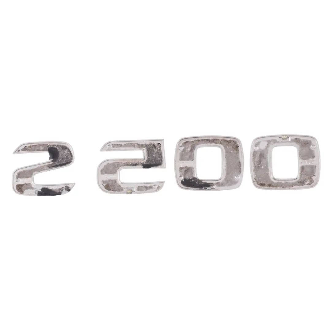 Mercedes W221 S500 Emblem Lettering Boot Trunk Lid Logo Badge Chrom - SKU a2218171315 - Part number A2218171315