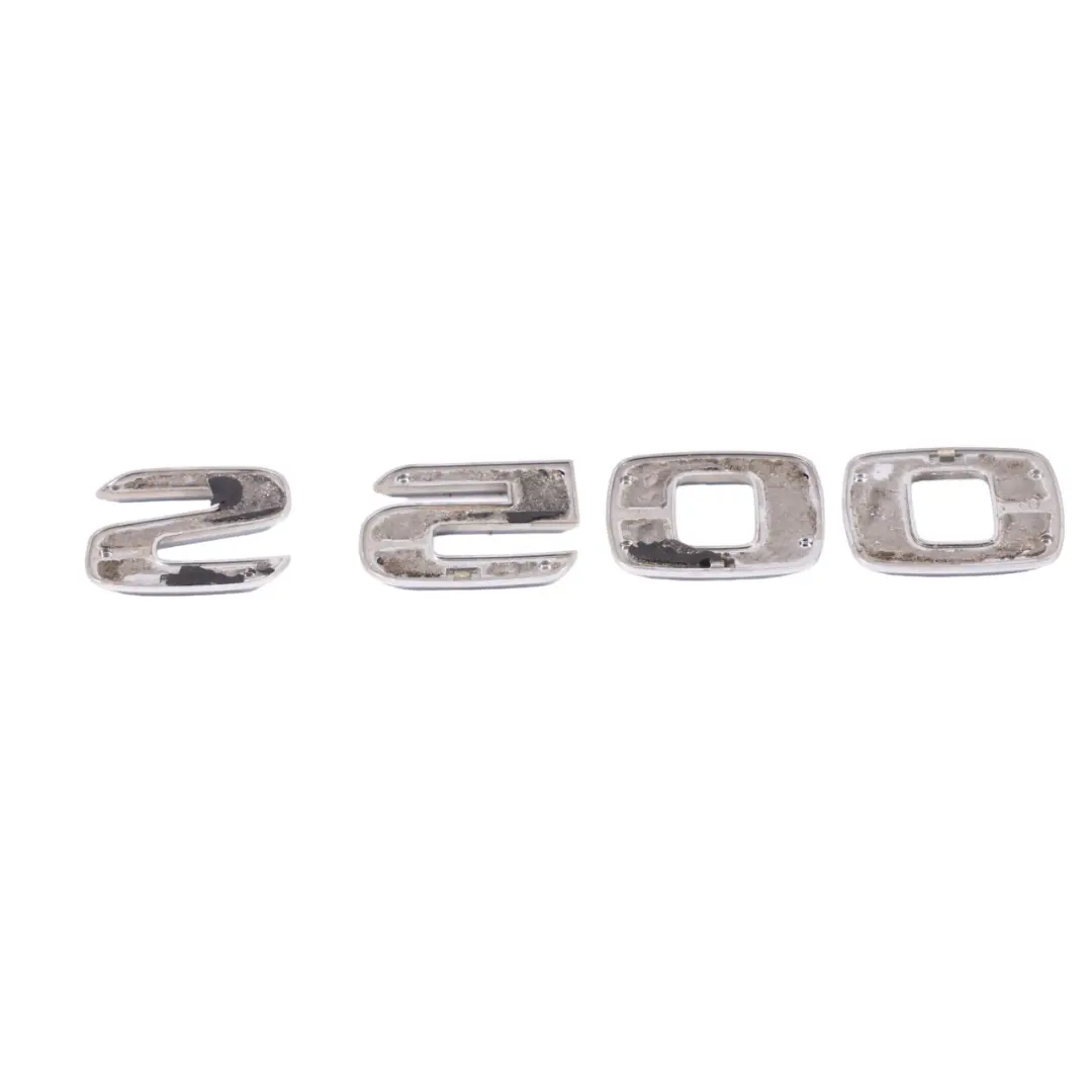 S500 Emblem Lettering Boot Trunk Lid Logo Badge Chrom to Mercedes W221 with Part number A2218171315 Mercedes W221 S500 Emblem Lettering Boot Trunk Lid Logo Badge Chrom - SKU a2218171315 - Part number A2218171315