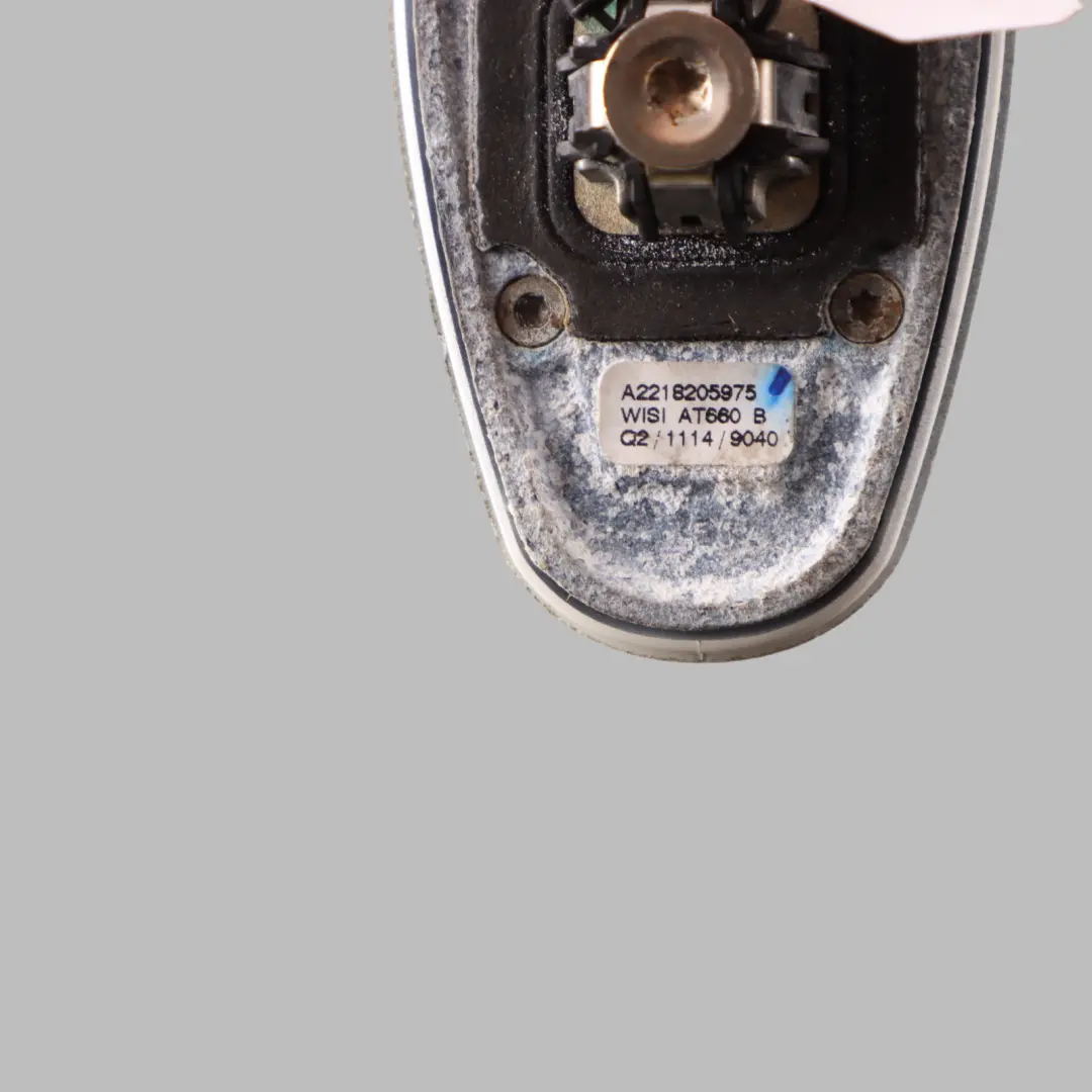 Mercedes W207 W212 Antena Techo Aerial Shark Blanco Calcita - 650 - SKU A2218205975-CW - Número de pieza A2218205975