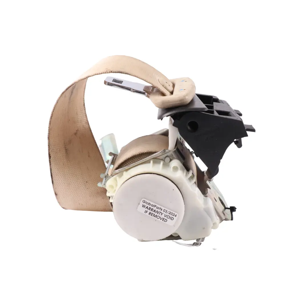 Mercedes W221 Cintura di sicurezza posteriore centrale Beige - SKU A2218602085-1 - Numero di parte A2218602085