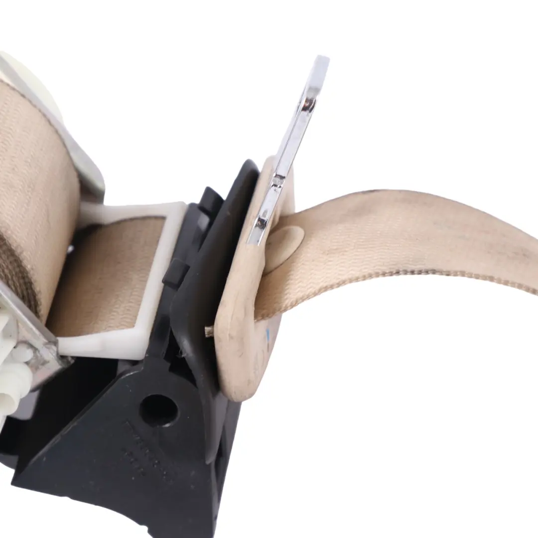 Mercedes W221 Cintura di sicurezza posteriore centrale Beige - SKU A2218602085-1 - Numero di parte A2218602085