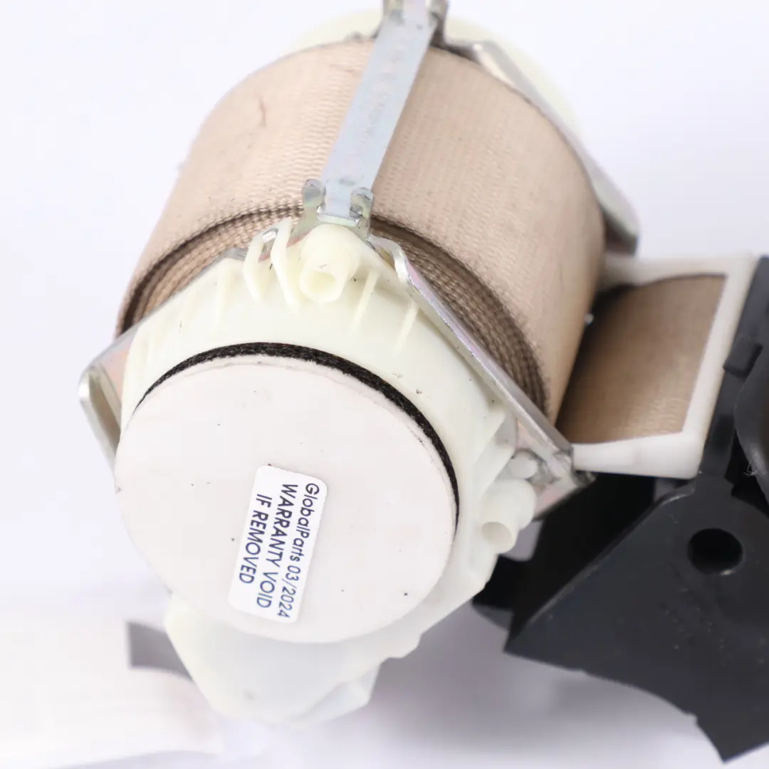 Mercedes W221 Cintura di sicurezza posteriore centrale Beige - SKU A2218602085-1 - Numero di parte A2218602085