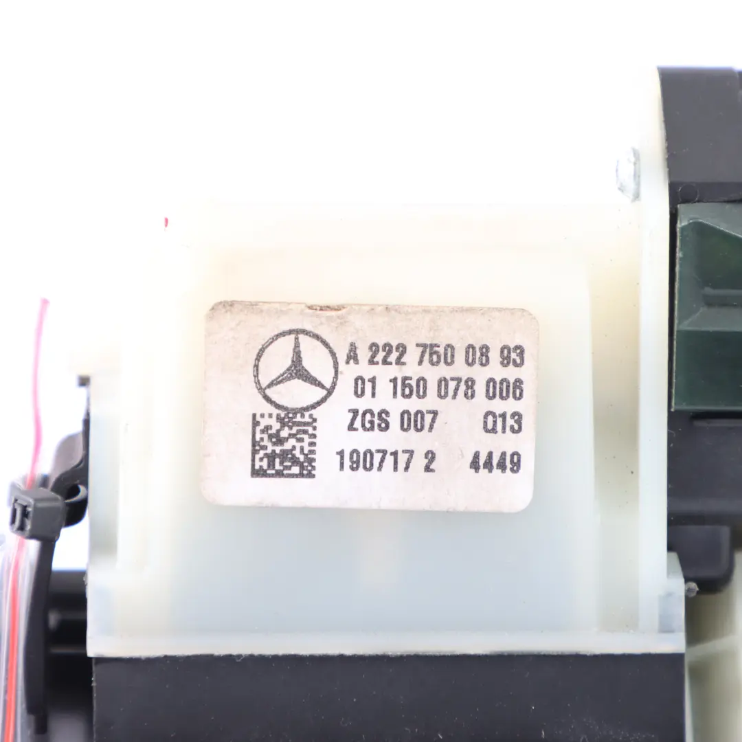 Tailgate Handle Mercedes C117 W205 Boot Trunk Open Release - SKU A2227500893-1 - Part number A2227500893