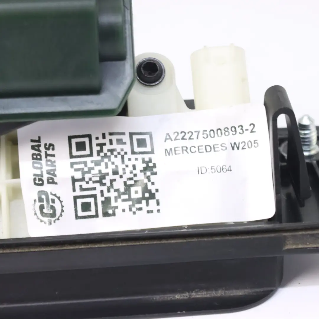  Cámara de visión trasera Mercedes C117 W205 Desbloqueo del tirador del maletero - SKU A2227500893-2 - Número de pieza A2227500893