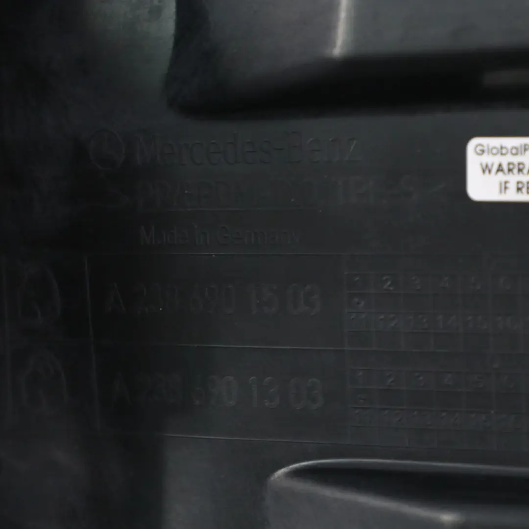 Osłona Nadkole Lewy Przód do Mercedes W213 C238 o numerze A2386901503 Mercedes W213 C238 Osłona Nadkole Lewy Przód - SKU A2386901503 - Numer Części A2386901503