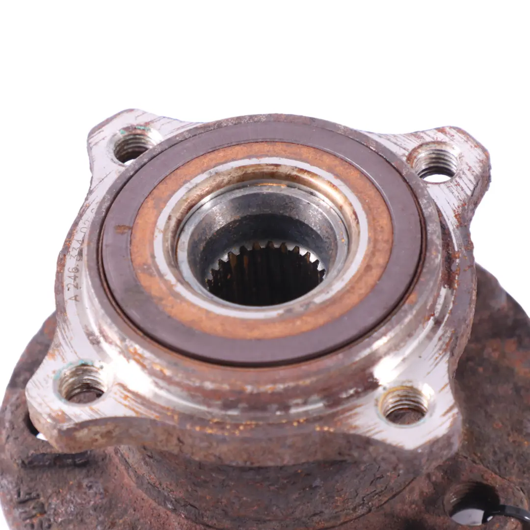 Hub Mercedes C117 W176 Rear Axle Bearing Left Right N/O/S to Wheel with Part number A2463340206 Wheel Hub Mercedes C117 W176 Rear Axle Bearing Left Right N/O/S - SKU A2463340206 - Part number A2463340206