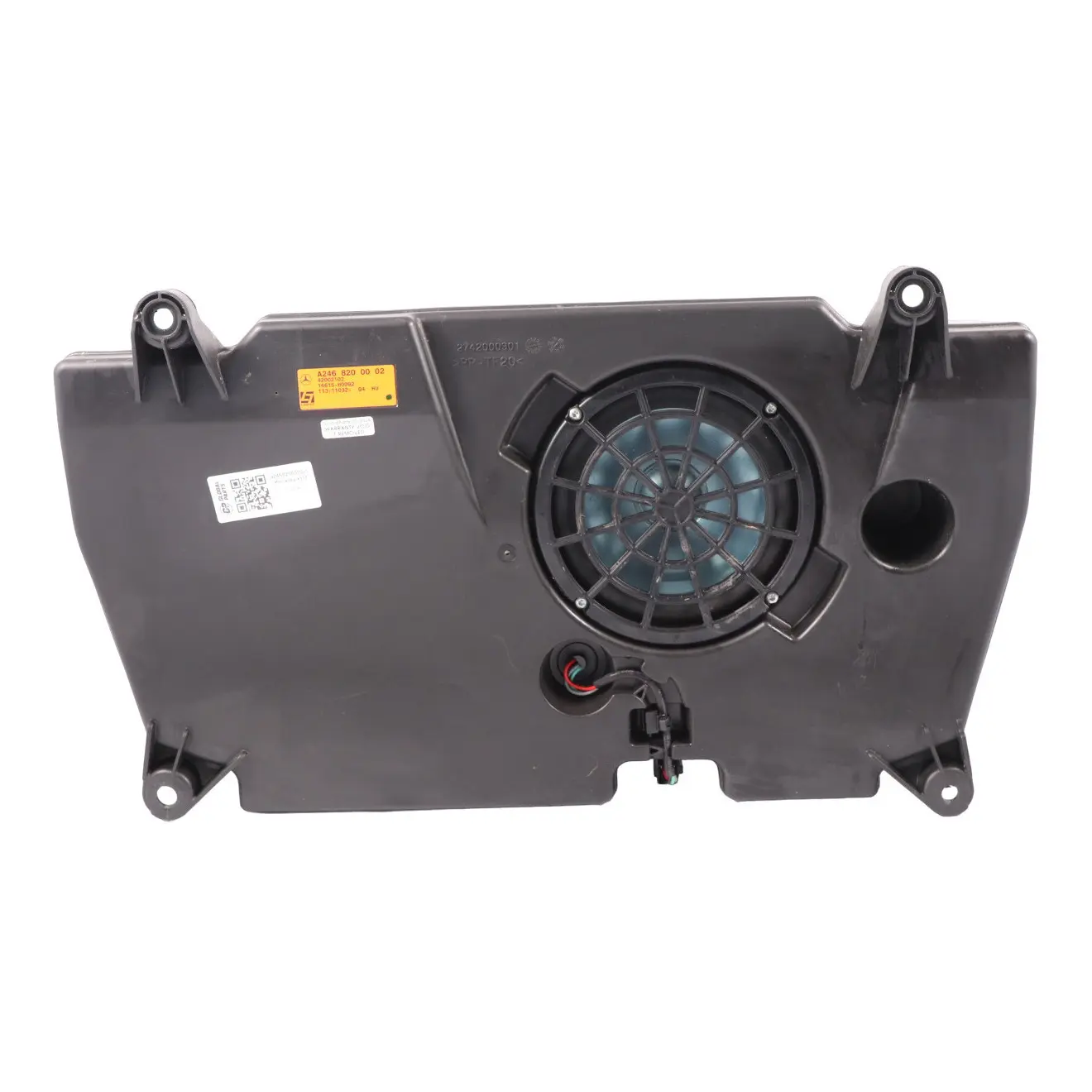 Mercedes W176 W246 Altoparlante posteriore Subwoofer Harman Kardon A2468200002