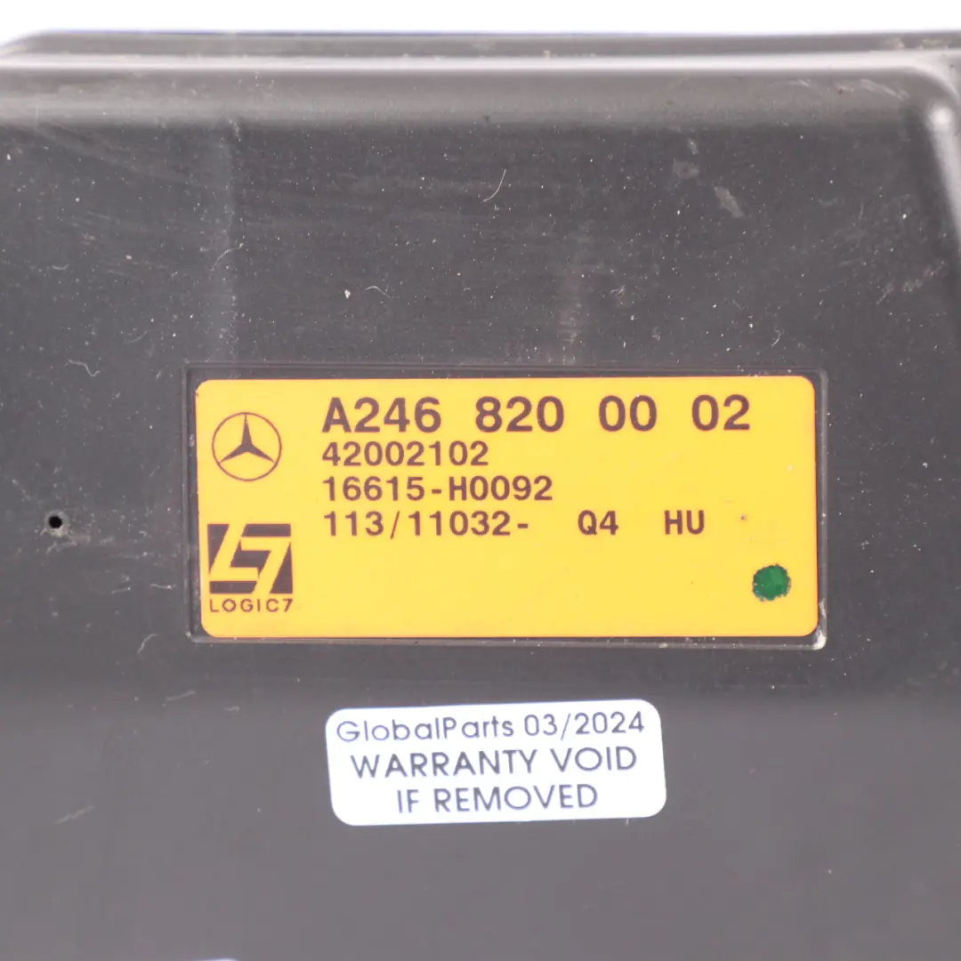 Mercedes C117 W176 W246 Altavoz Subwoofer Trasero Harman Kardon - SKU a2468200002-1 - Número de pieza A2468200002