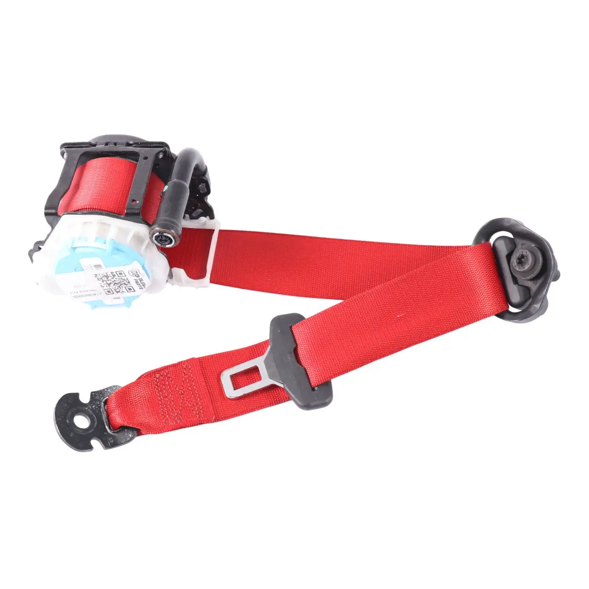 Cinturón seguridad Mercedes C117 W242 W246 trasero izquierdo rojo A2468600000