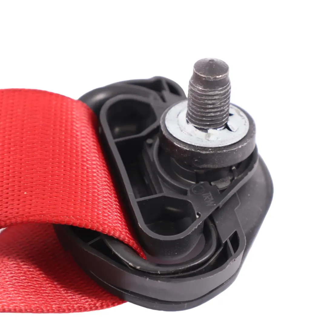 Seat Belt Mercedes C117 W242 W246 Rear Left N/S Upper Seatbelt Red - SKU A2468600000-1 - Part number A2468600000