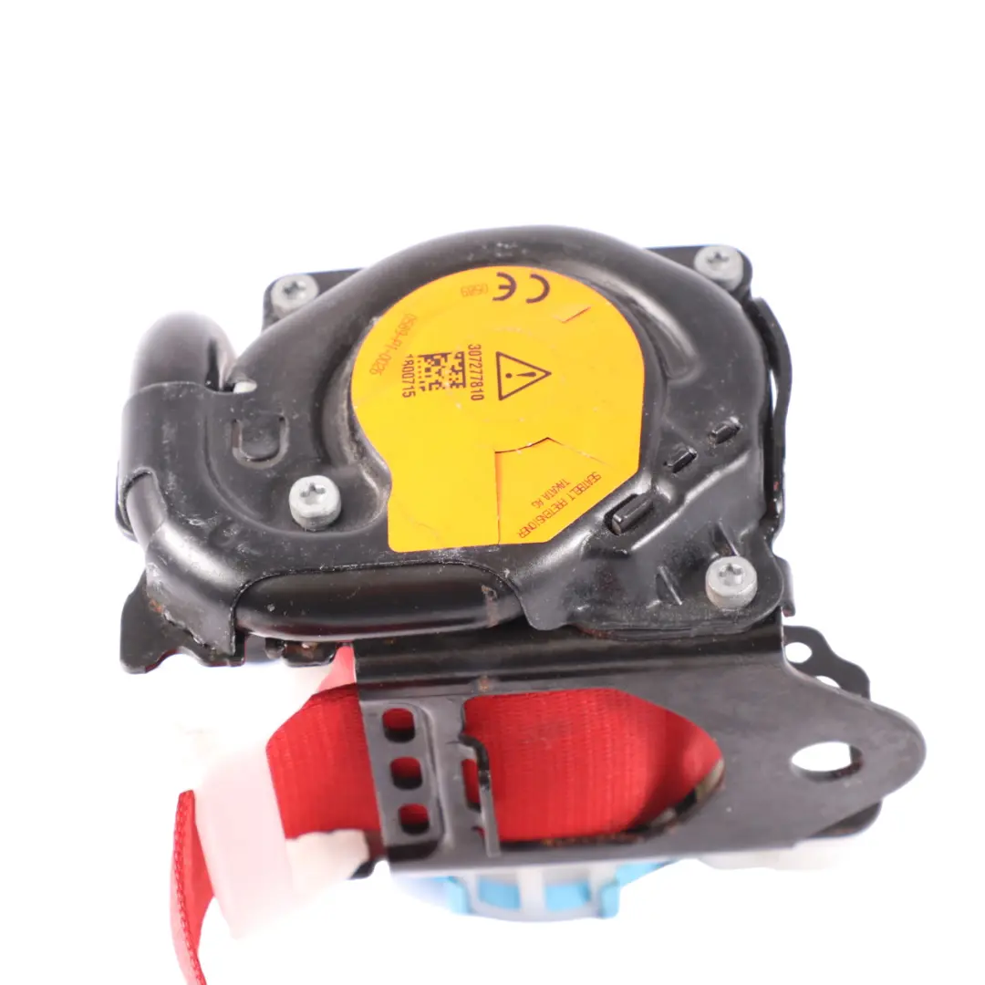 Seat Belt Mercedes C117 W242 W246 Rear Left N/S Upper Seatbelt Red - SKU A2468600000-1 - Part number A2468600000