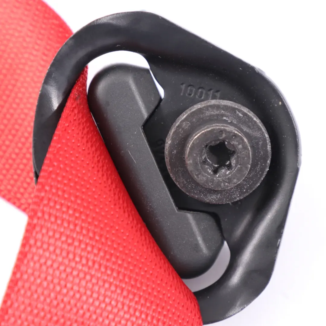 Seat Belt Mercedes C117 W242 W246 Rear Right O/S Upper Seatbelt Red - SKU A2468600100 - Part number A2468600100