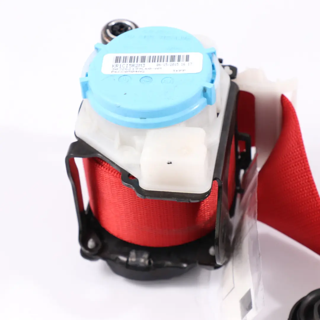 Seat Belt Mercedes C117 W242 W246 Rear Right O/S Upper Seatbelt Red - SKU A2468600100 - Part number A2468600100