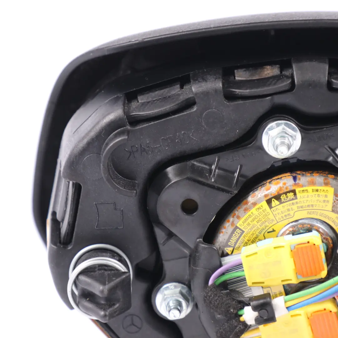 Mercedes W204 Steering Wheel Driver's Side Air Module Black - SKU A2468603102-3 - Part number a2468603102