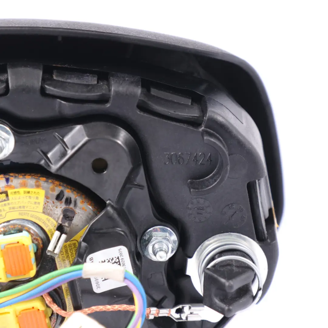Mercedes W204 Steering Wheel Driver's Side Air Module Black - SKU A2468603102-3 - Part number a2468603102