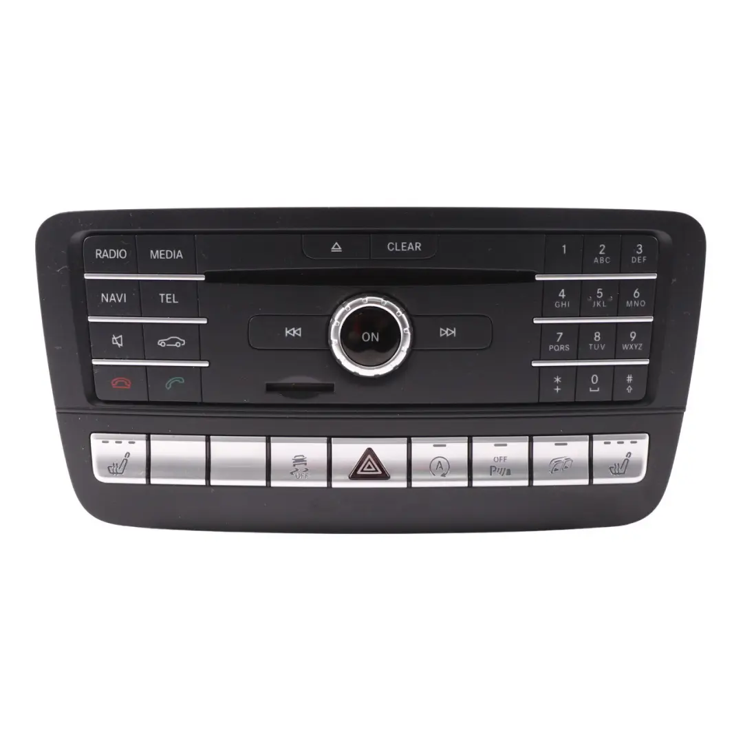Radio COMAND Nav CD Player Control Head Unit to Mercedes W176 W246 with Part number A2469003519 Mercedes W176 W246 Radio COMAND Nav CD Player Control Head Unit - SKU A2469003519 - Part number A2469003519