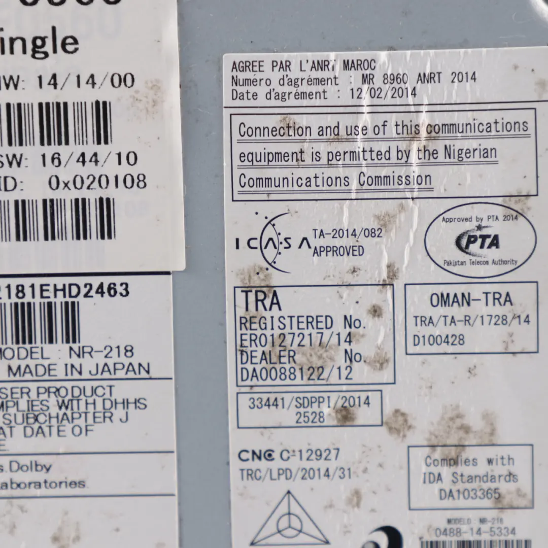 Radio CD Nawigacja do Mercedes W176 W246 o numerze A2469003519 Mercedes W176 W246 Radio CD Nawigacja - SKU A2469003519 - Numer Części A2469003519