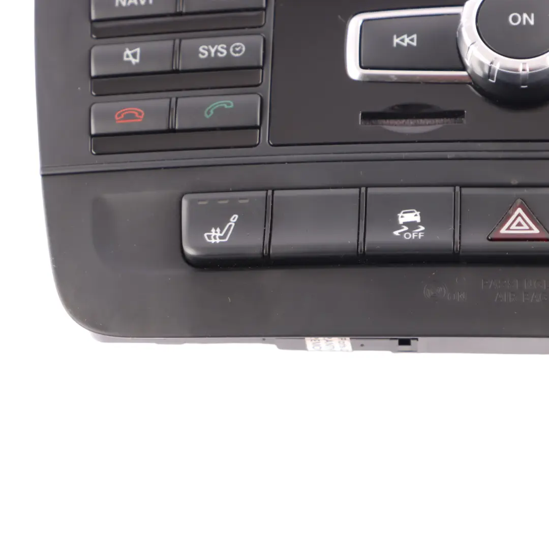 Radio Media Headunit Mercedes C117 W176 Sat Navigation Control Panel to with Part number A2469008313 Radio Media Headunit Mercedes C117 W176 Sat Navigation Control Panel - SKU A2469008313 - Part number A2469008313
