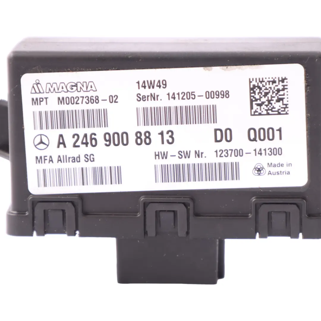  Módulo Mercedes W176 A45 AMG M133 Control de tracción a las 4 ruedas - SKU A2469008813 - Número de pieza A2469008813