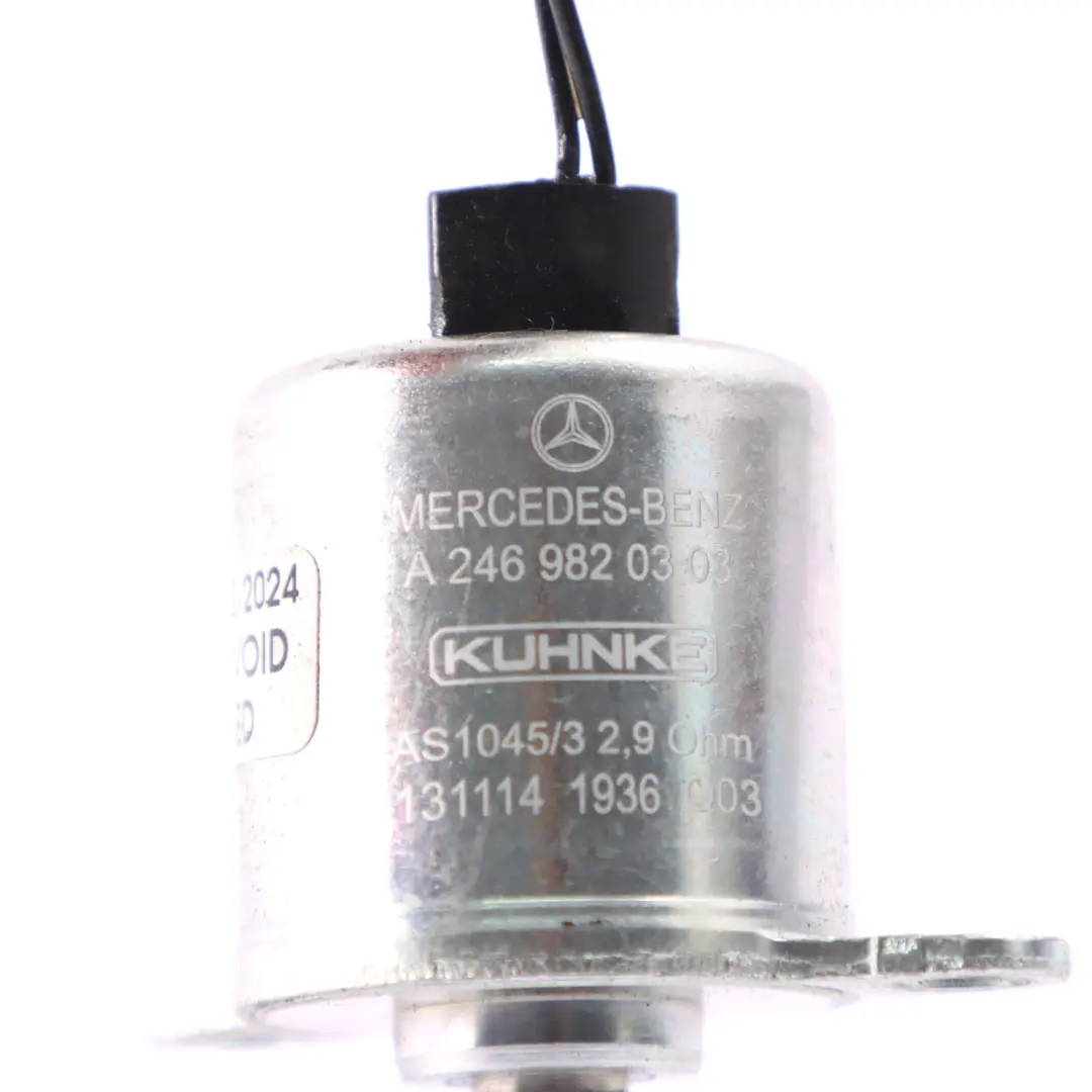 Mercedes W176 W246 Cambio Valvola Solenoide Trasmissione 724.004 - SKU A2469820303 - Numero di parte A2469820303