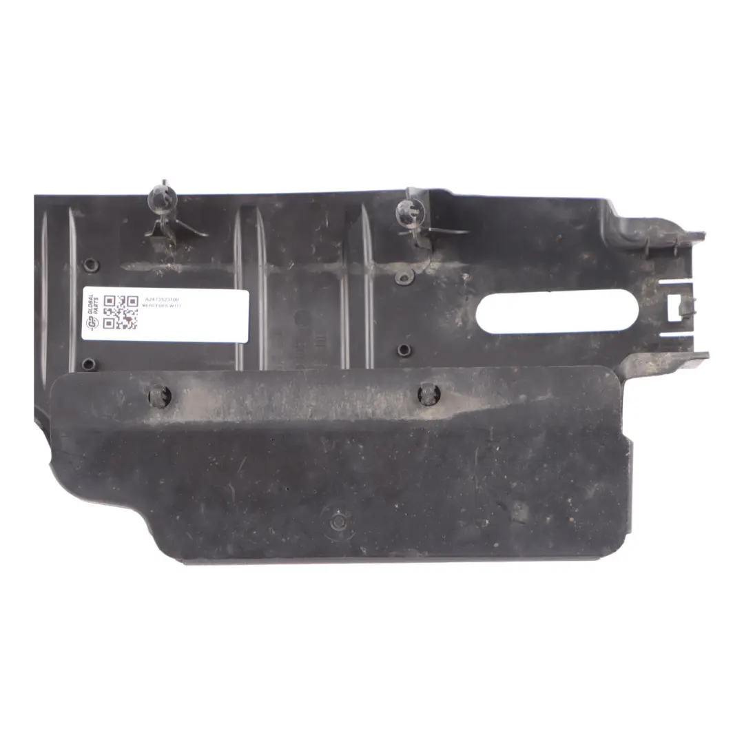 Axle Cover Mercedes C118 W177 Rear Left N/S Control Arm Cover Shield to with Part number A2473523100 Axle Cover Mercedes C118 W177 Rear Left N/S Control Arm Cover Shield - SKU A2473523100 - Part number A2473523100