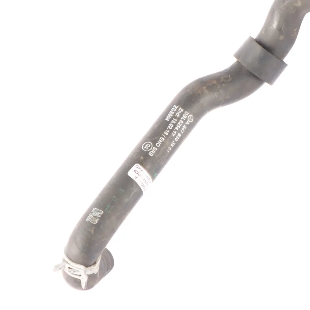 Water Line Mercedes W177 Diesel OM608 Heater Return Hose To Engine to with Part number A2478303601 Water Line Mercedes W177 Diesel OM608 Heater Return Hose To Engine - SKU A2478303601-1 - Part number A2478303601