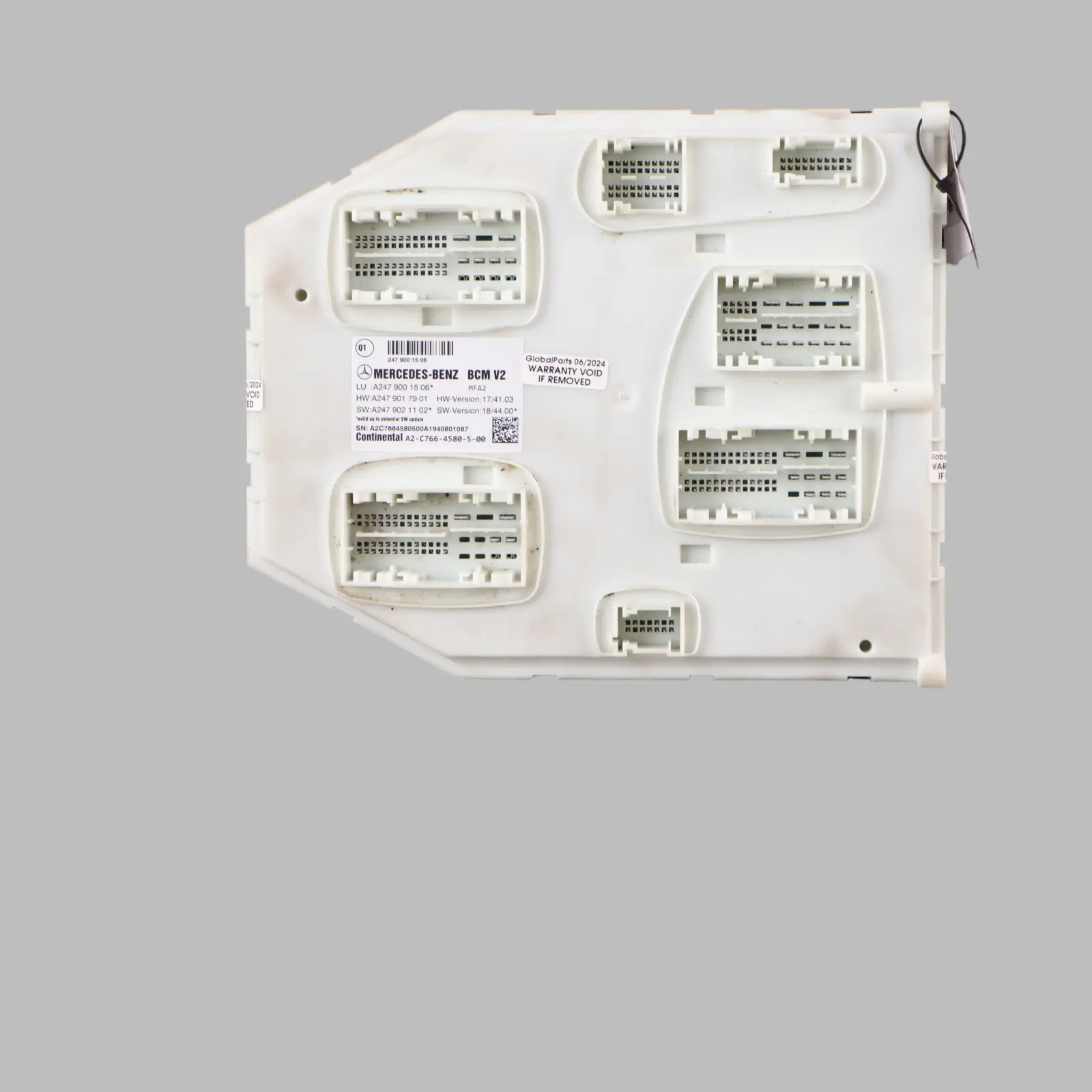 Mercedes C118 W177 W247 Módulo de control de la carrocería BCM V2 A2479001506