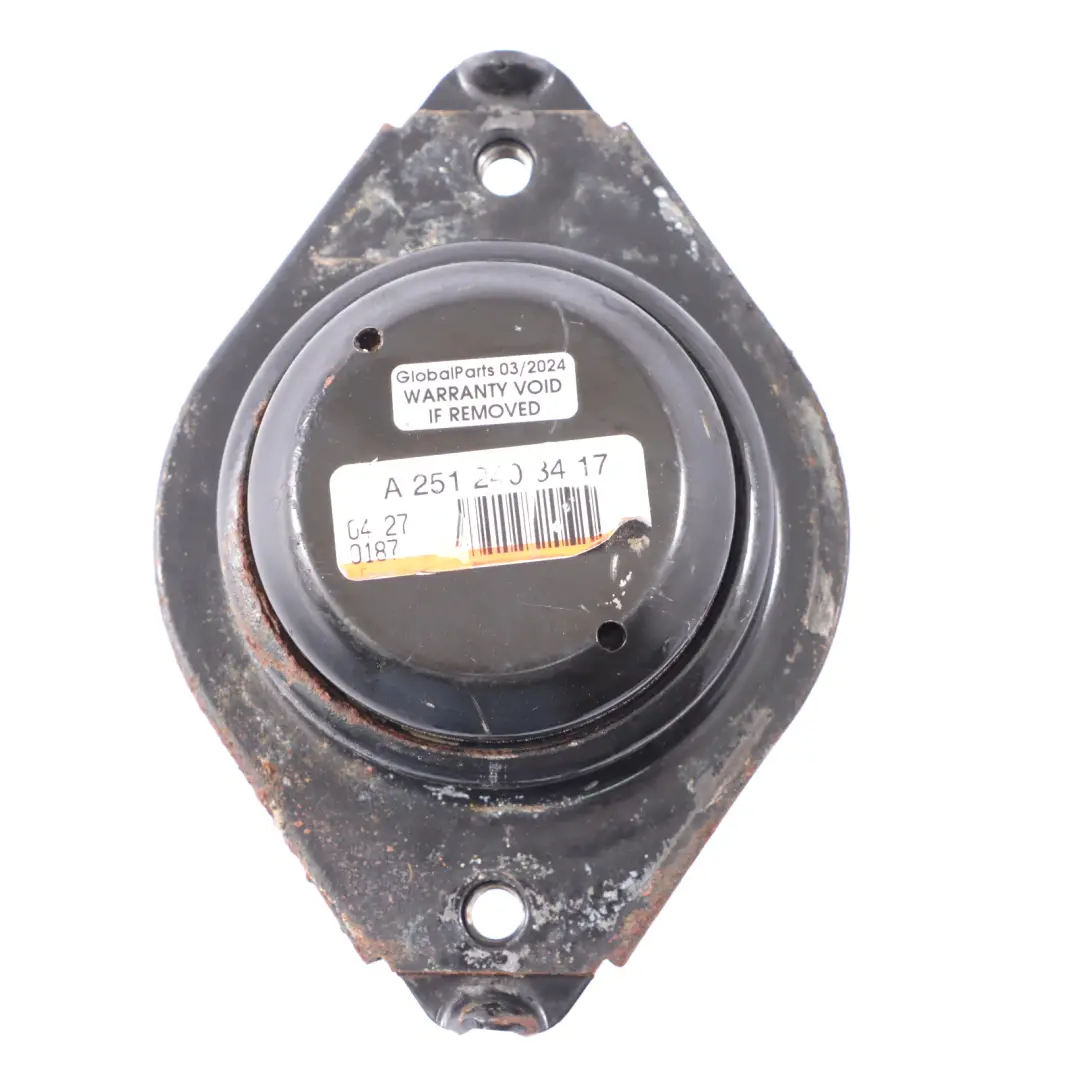 Mounts Bearings Support Left / Right to Mercedes ML W164 GL X164 Engine with Part number A2512404717 Mercedes ML W164 GL X164 Engine Mounts Bearings Support Left / Right - SKU A2512404717 - Part number A2512404717