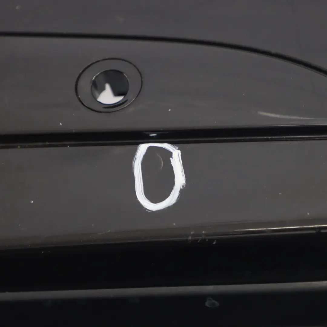 Mercedes W251 Front Bumper AMG Trim Panel Obsidian Black Metallic - 197 - SKU A2518851825-OB - Part number A2518851825