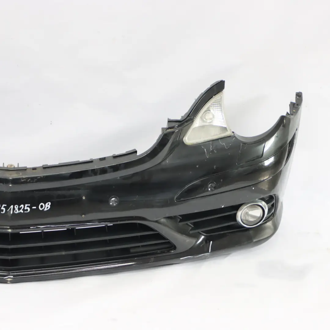 Mercedes W251 Front Bumper AMG Trim Panel Obsidian Black Metallic - 197 - SKU A2518851825-OB - Part number A2518851825