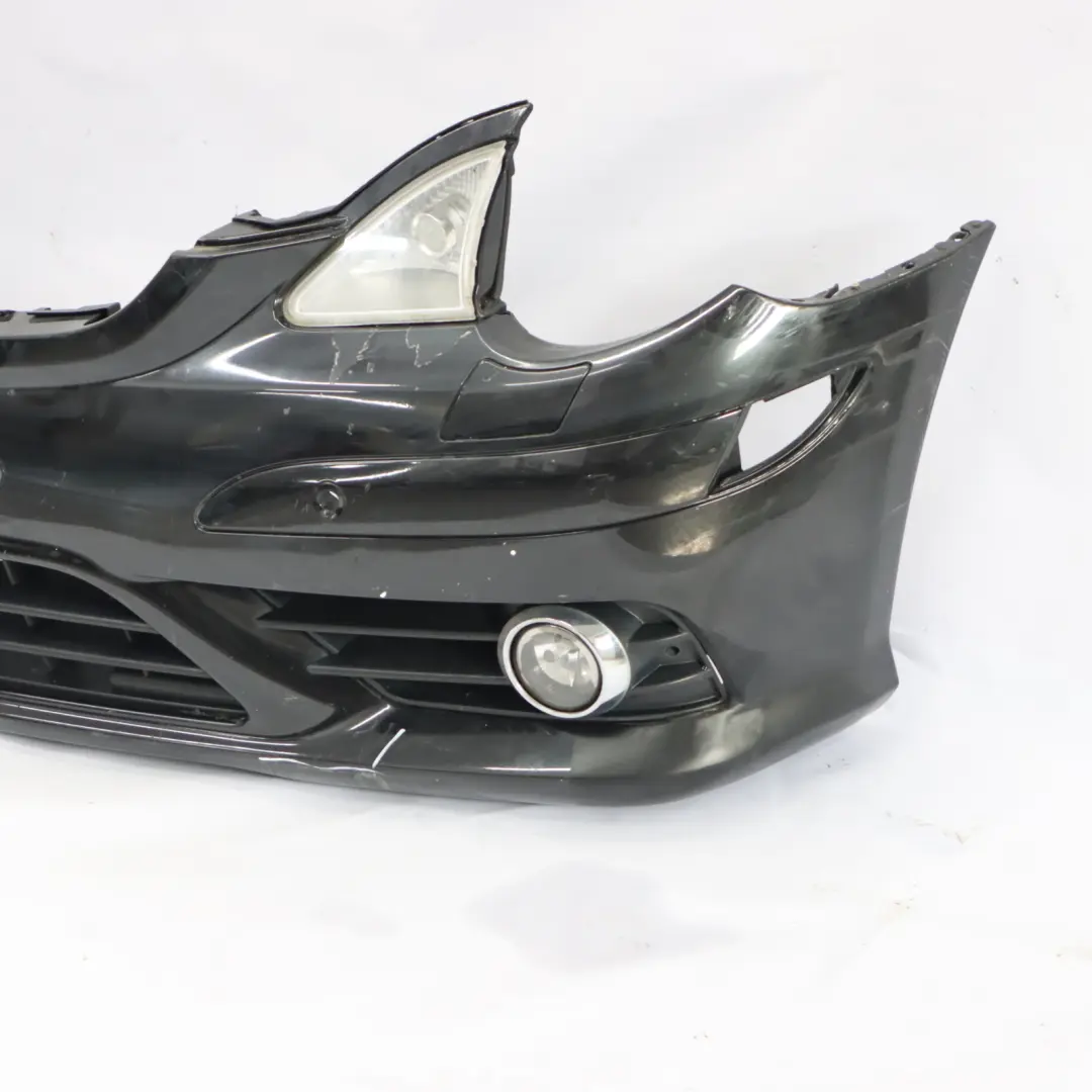 Mercedes W251 Front Bumper AMG Trim Panel Obsidian Black Metallic - 197 - SKU A2518851825-OB - Part number A2518851825